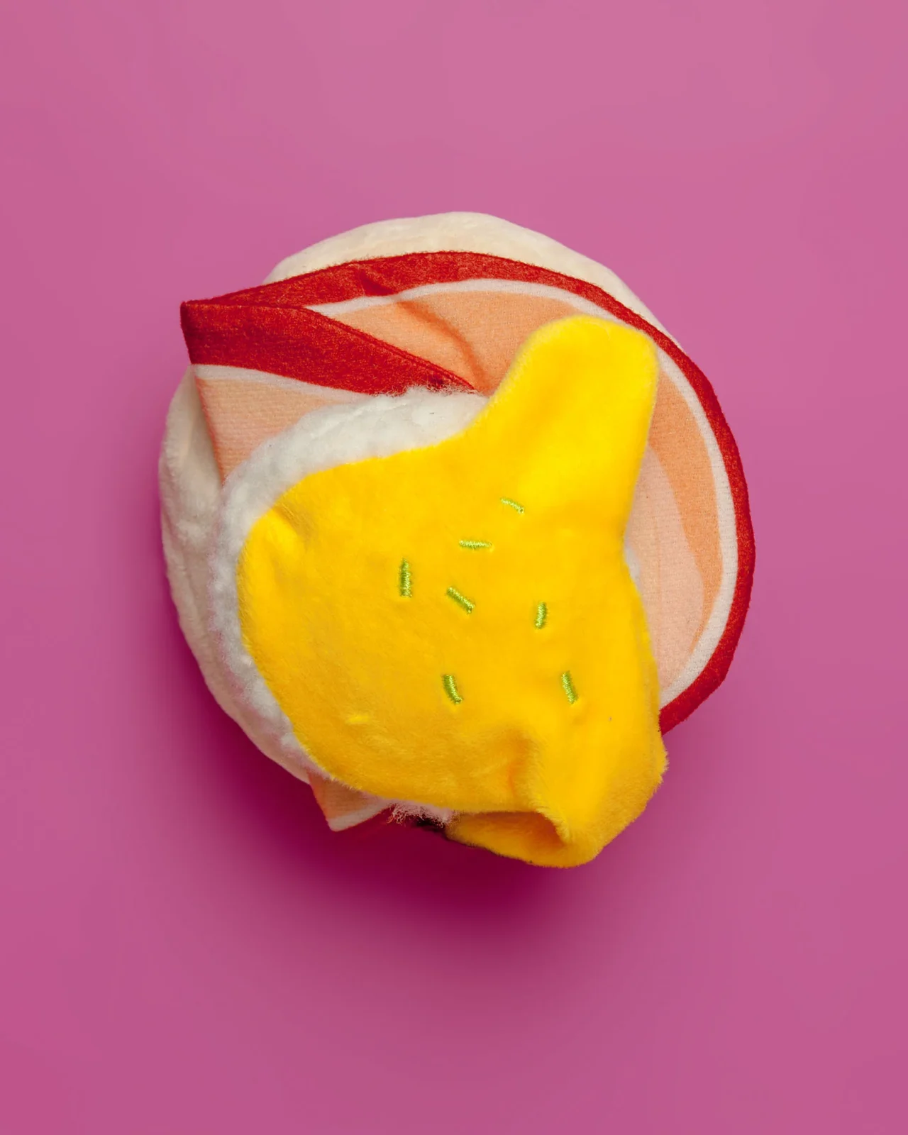 Benny's Benedict Plush Squeaky Dog Toy