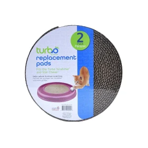 Bergan Turbo Scratcher Replacement Pads Tan, 1ea/2 pk