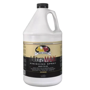 Best Shot UltraMax Pro Dog Grooming Finish Spray Gallon