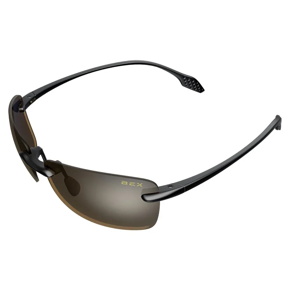 Bex Jaxyn X Black/Brown Sunglasses
