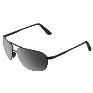 Bex Nova Matte Silver and Grey Sunglasses