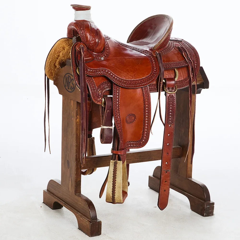 Billy Cook Used 16in Waffle Border Ranch Roper