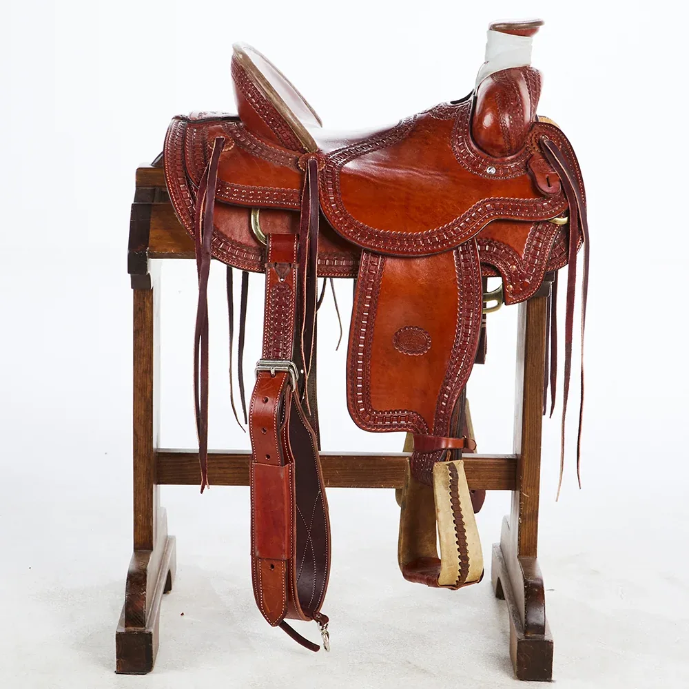 Billy Cook Used 16in Waffle Border Ranch Roper - Image 2