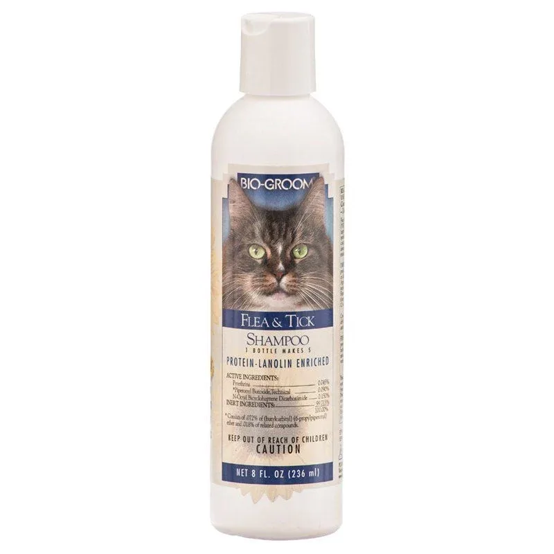 Bio Groom Flea & Tick Shampoo for Cats