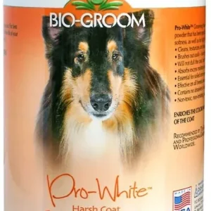 Bio Groom Pro-White Harsh Coat Grooming Powder for Dogs