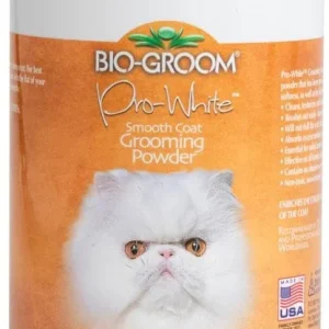 Bio Groom Pro-White Smooth Coat Grooming Powder for Cats