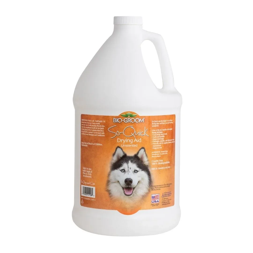 Bio-Groom So-Quick Drying Aid 1gal