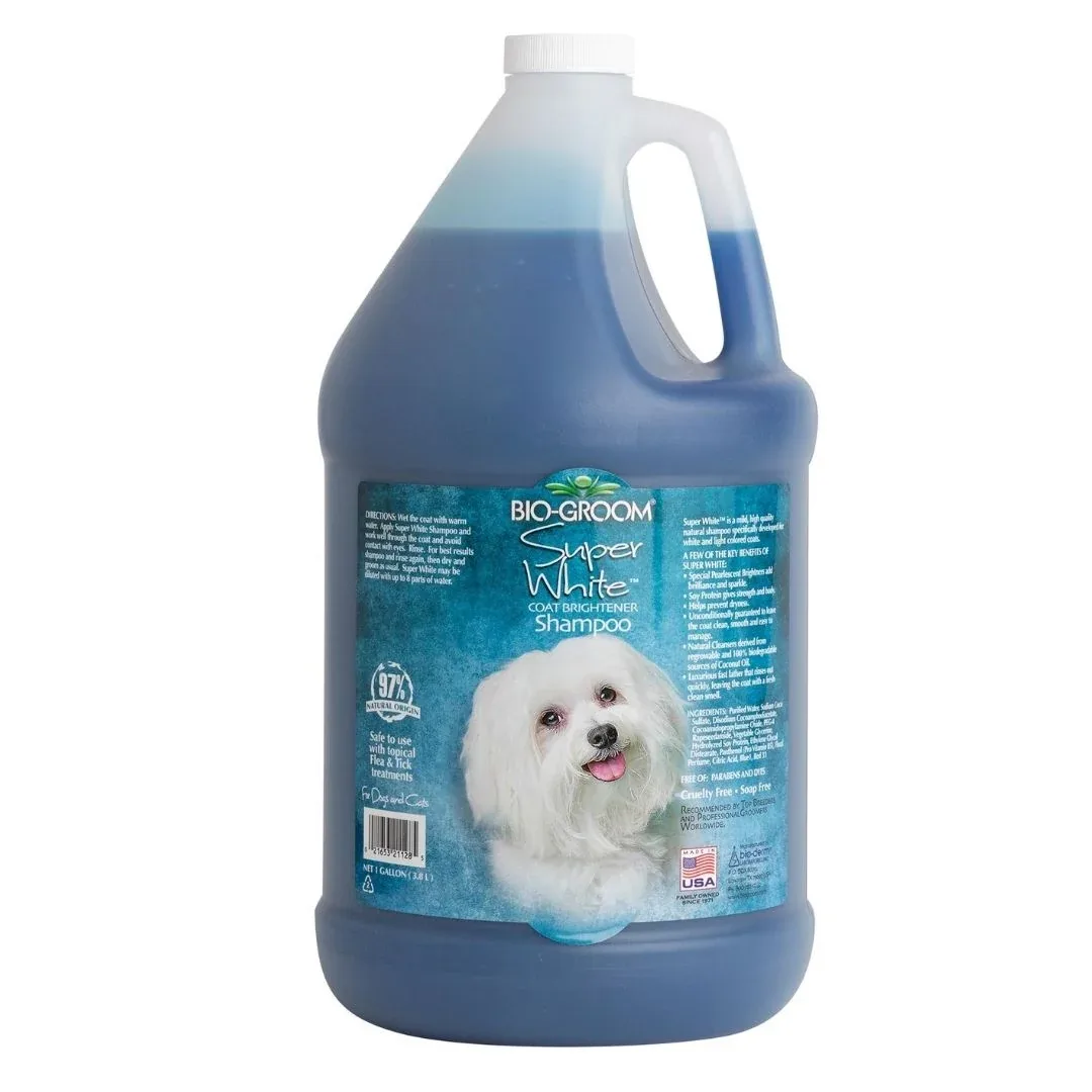Bio-Groom Super White Shampoo 1gal