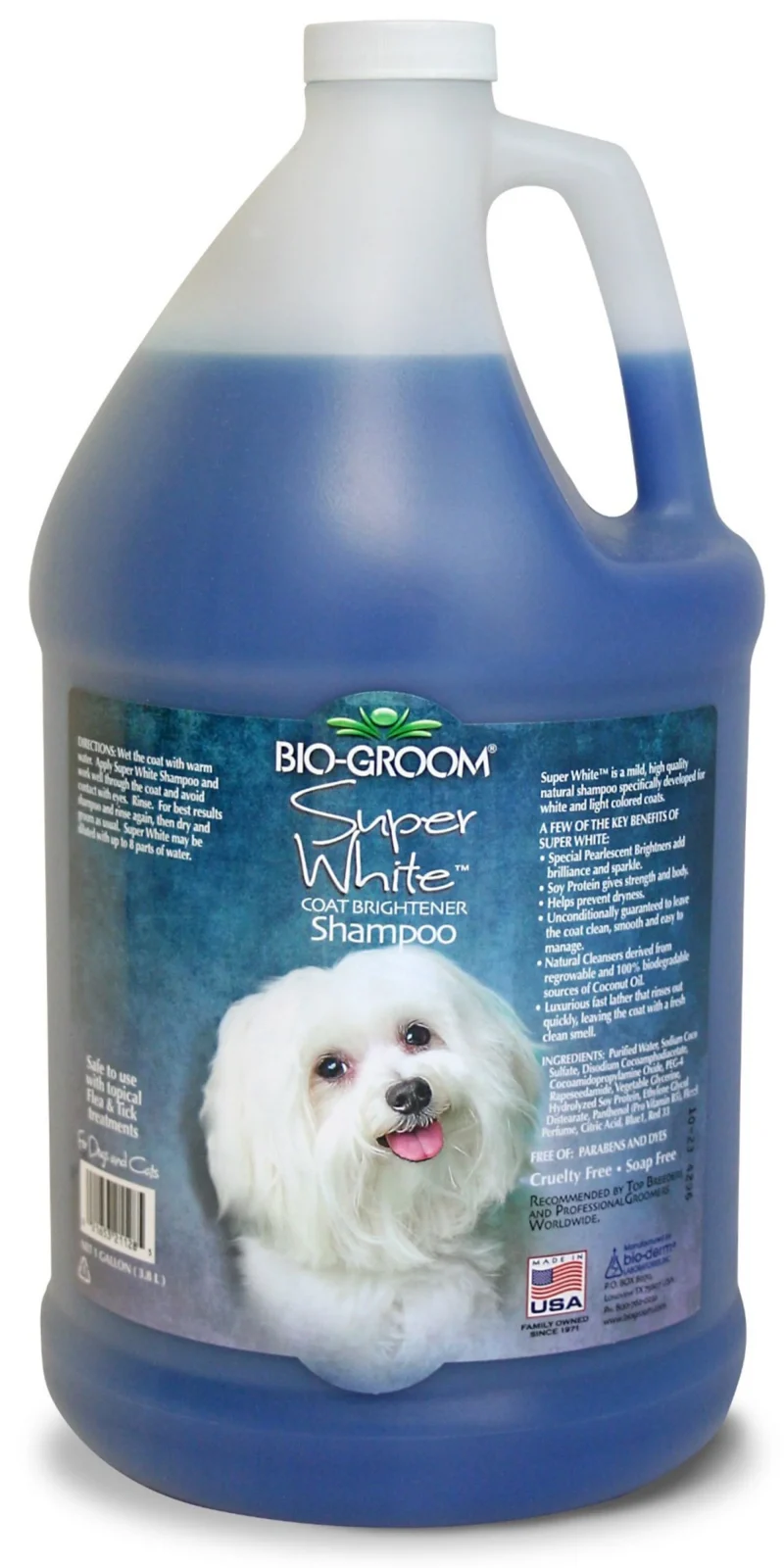Bio-Groom Super White Shampoo 1gal - Image 2
