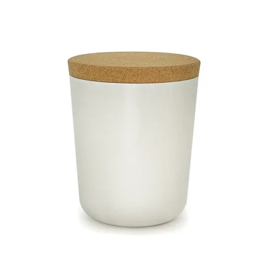 Biobu Claro Storage Jar in White - Image 2
