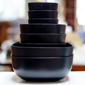 Biobu Gusto Dog Bowl in Black (FINAL SALE)