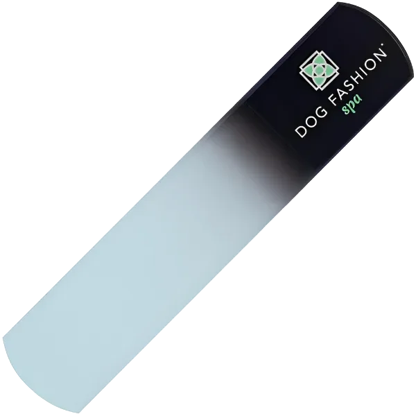 Black Glass Nail File by Dog Fashion Spa - Image 2