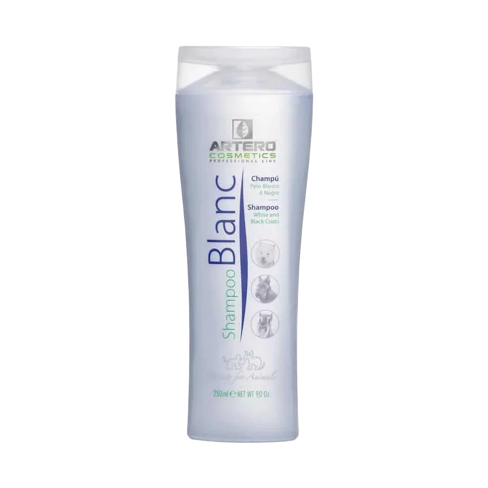 Blanc White and Black Coat Shampoo 9oz by Artero