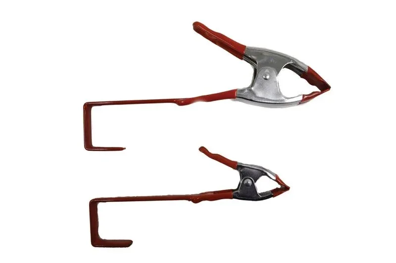 Blanket and Tack Clamp with Hook