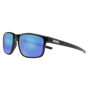 Blenders Suncloud Respek Black & Purple Mirror Sunglasses