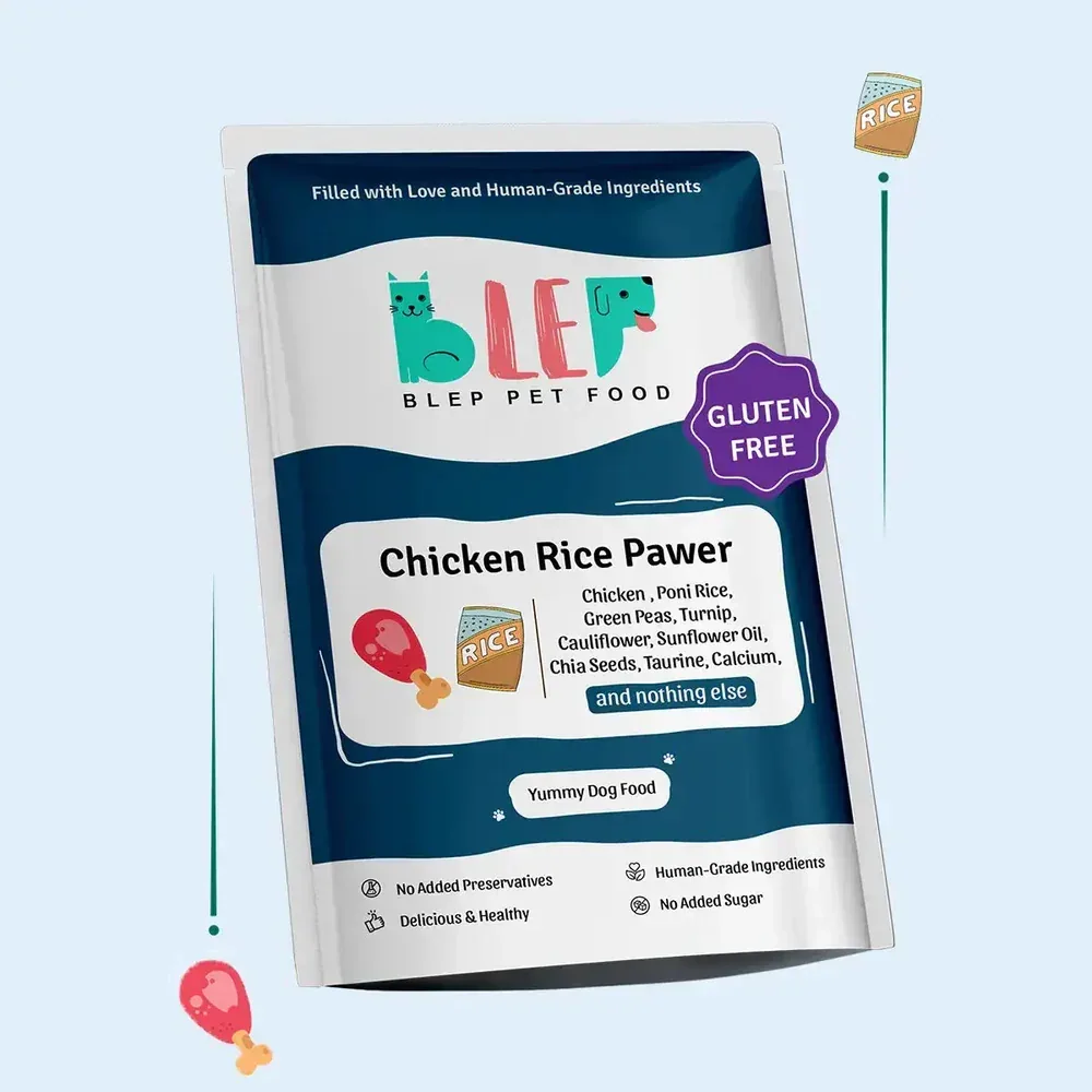 BLEP Chicken Rice Pawer Dog Wet Food (200g)