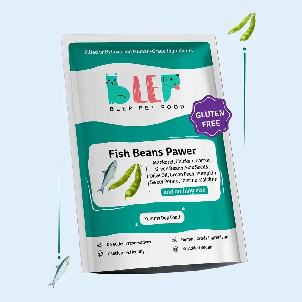 BLEP Fish Beans Pawer Dog Wet Food (300g)