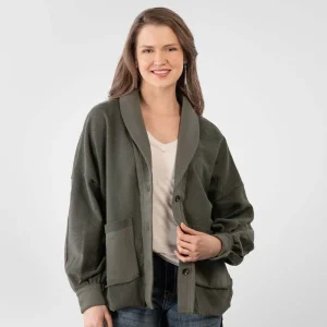 Blue B Charcoal Vintage Shacket
