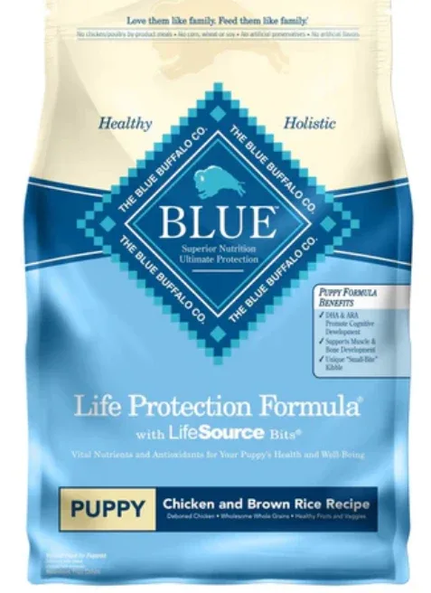 Blue Buffalo Life Protection Natural Chicken & Brown Rice Recipe Dry Puppy Food