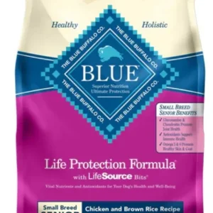 Blue Buffalo Life Protection Natural Chicken & Brown Rice Small Breed Senior Dog