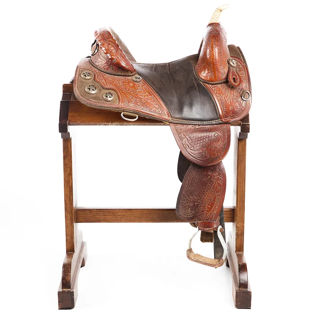 Bob Marshall Used 14in Barrel Saddle - Image 2