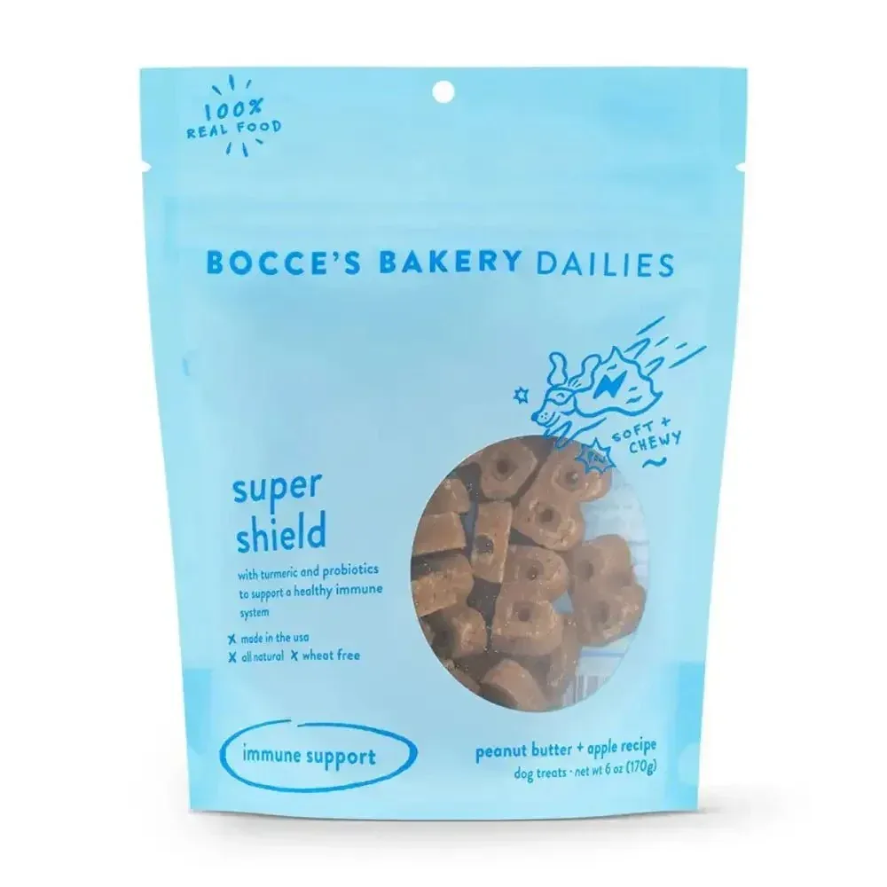 Bocce's Bakery Dailies Super Shield 6oz Soft & Chewy Dog Treats