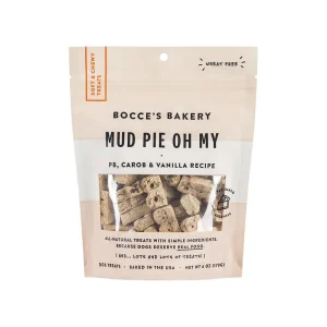 Bocces Bakery Dog Soft And Chewy Mud Pie 6oz