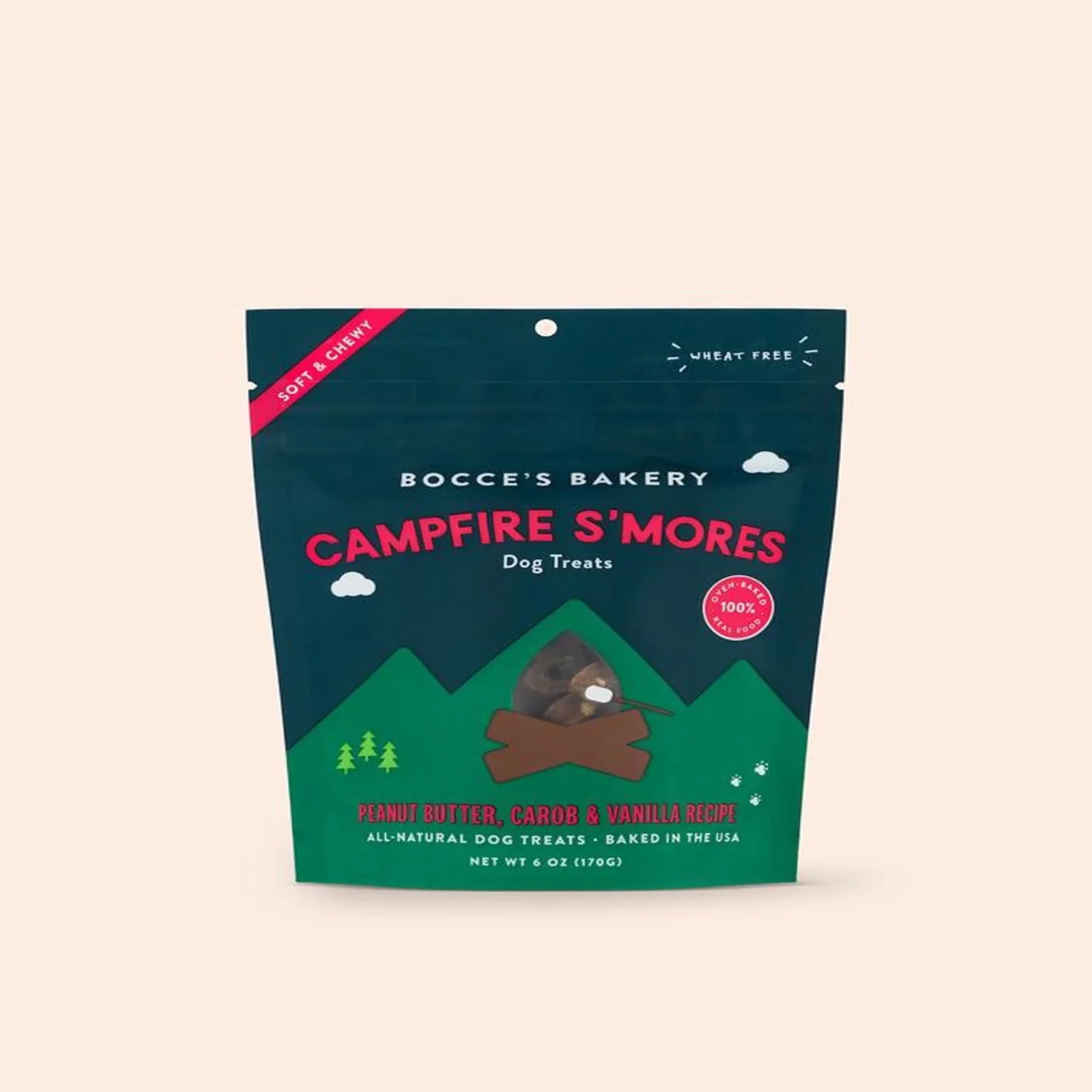 Bocces Bakery Dog Soft Chew Campfire 6 oz. - Image 2