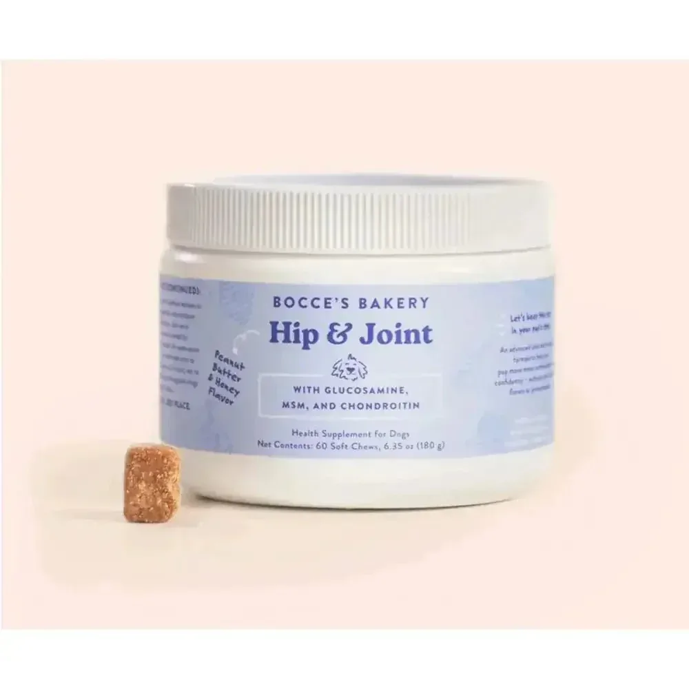 Bocce's Bakery Hip & Joint 60 Count Soft Chew Dog Supplements