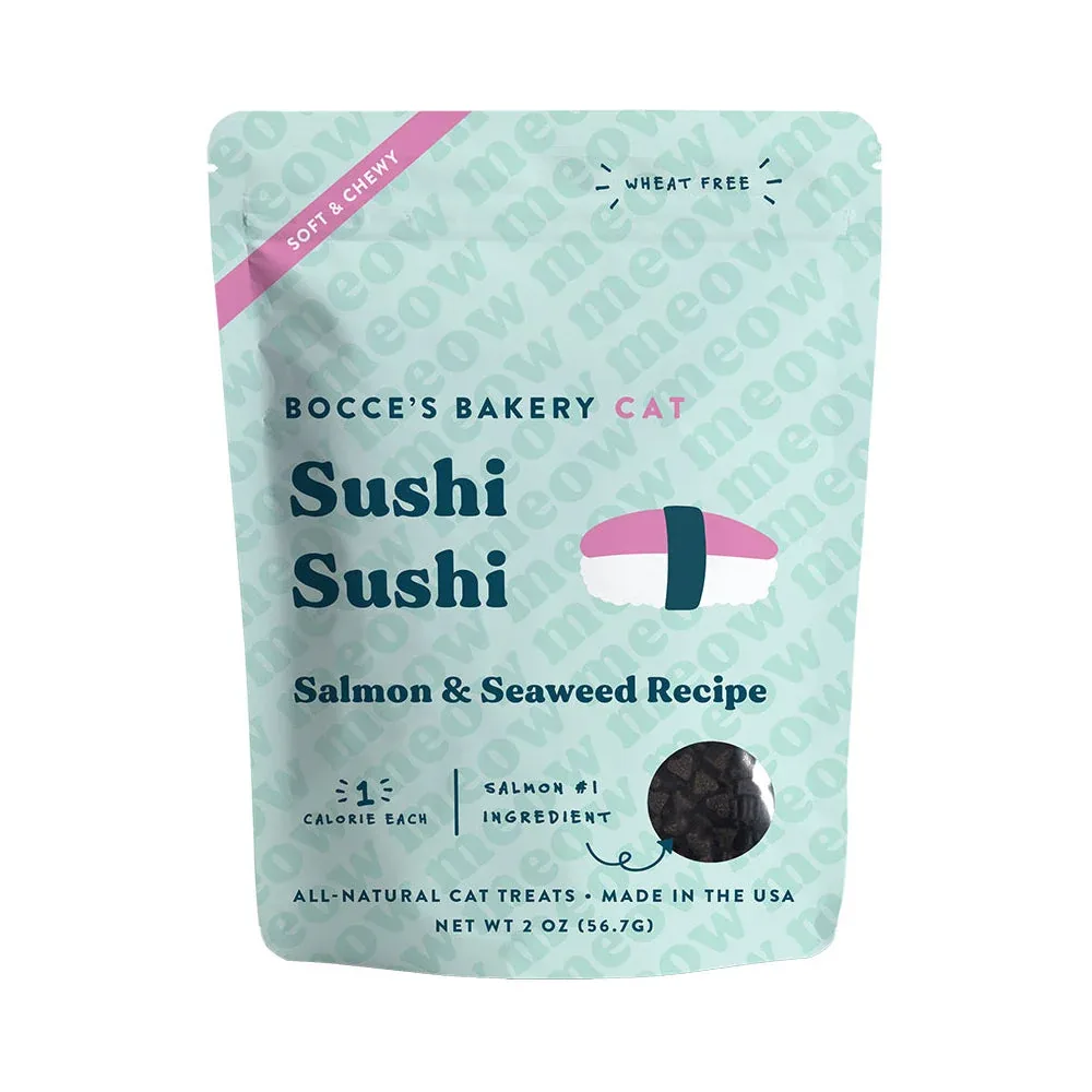 Bocce's Bakery Sushi Sushi Soft and Chewy Cat Treats 2 oz