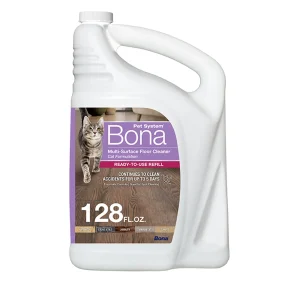 Bona® Pet System Multi-Surface Floor Cleaner Refill, Cat Formula, Safe for Hard-Surfaces & Carpet