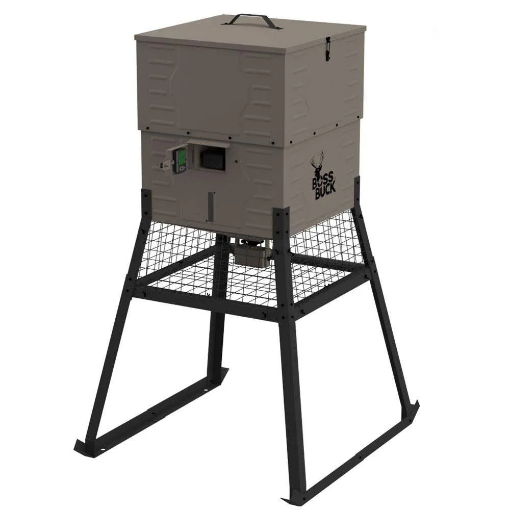 Boss Buck Stand and Fill Sled Feeder 600lb