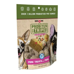 Boss Dog Probites Pork with Tripe 3oz. (Pack of 3)