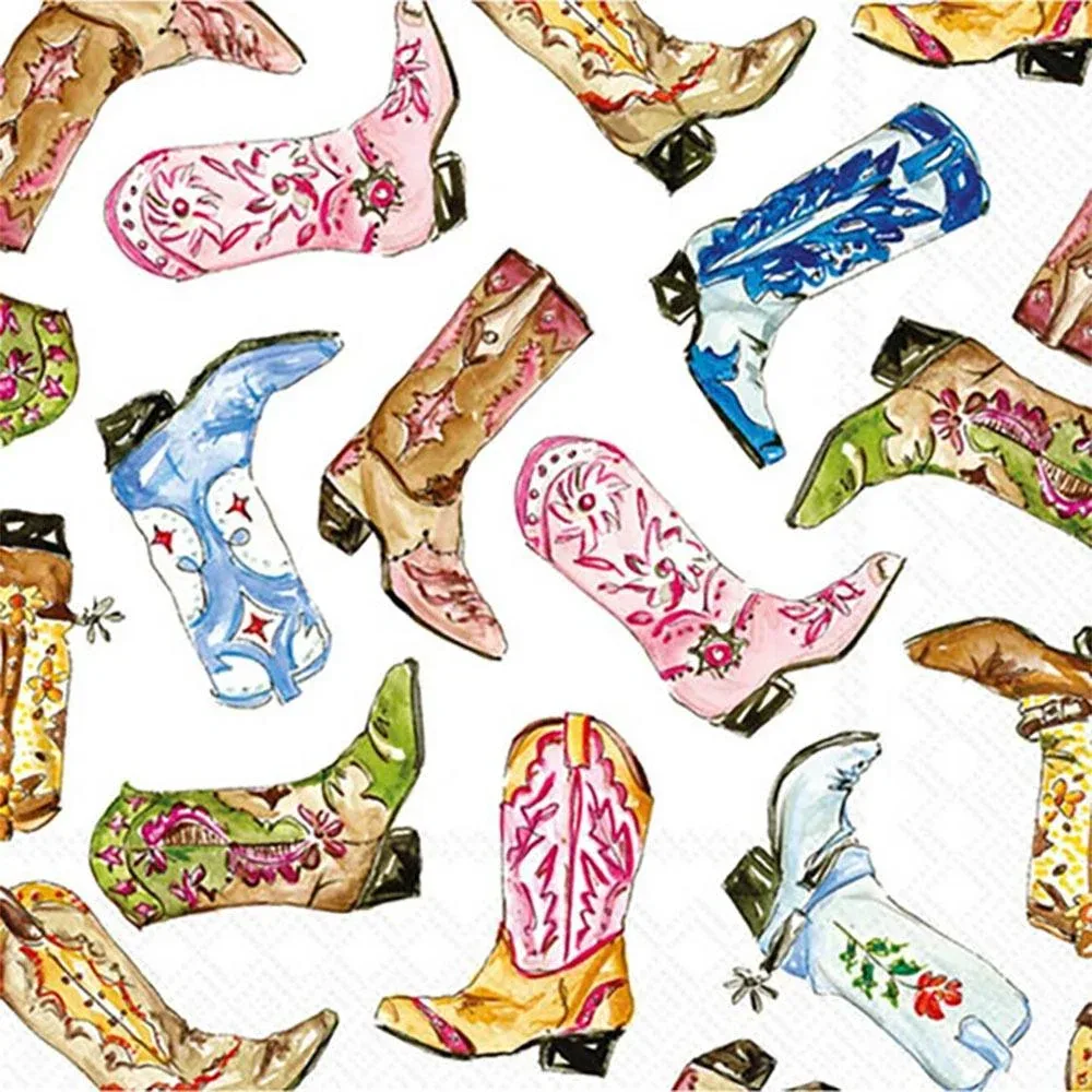 Boston International Boot Scootin Cocktail Napkin
