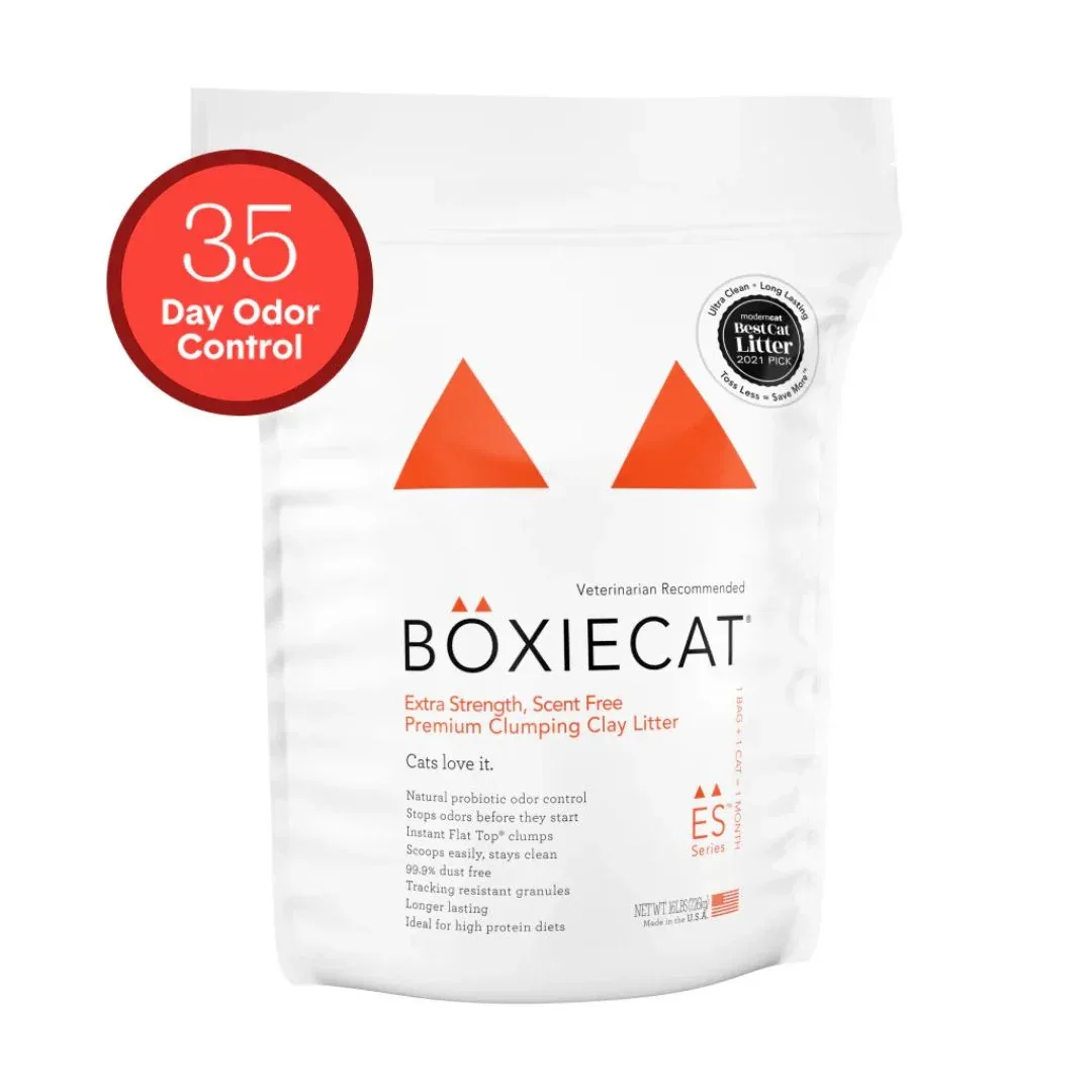 Boxiecat Cat Extra Strength Premium Litter, 16 lb