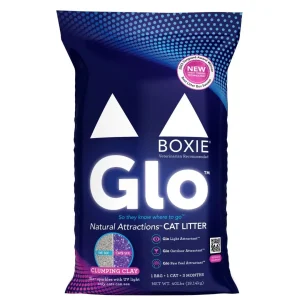 Boxiecat Cat Glo Clay Litter, 40 lb