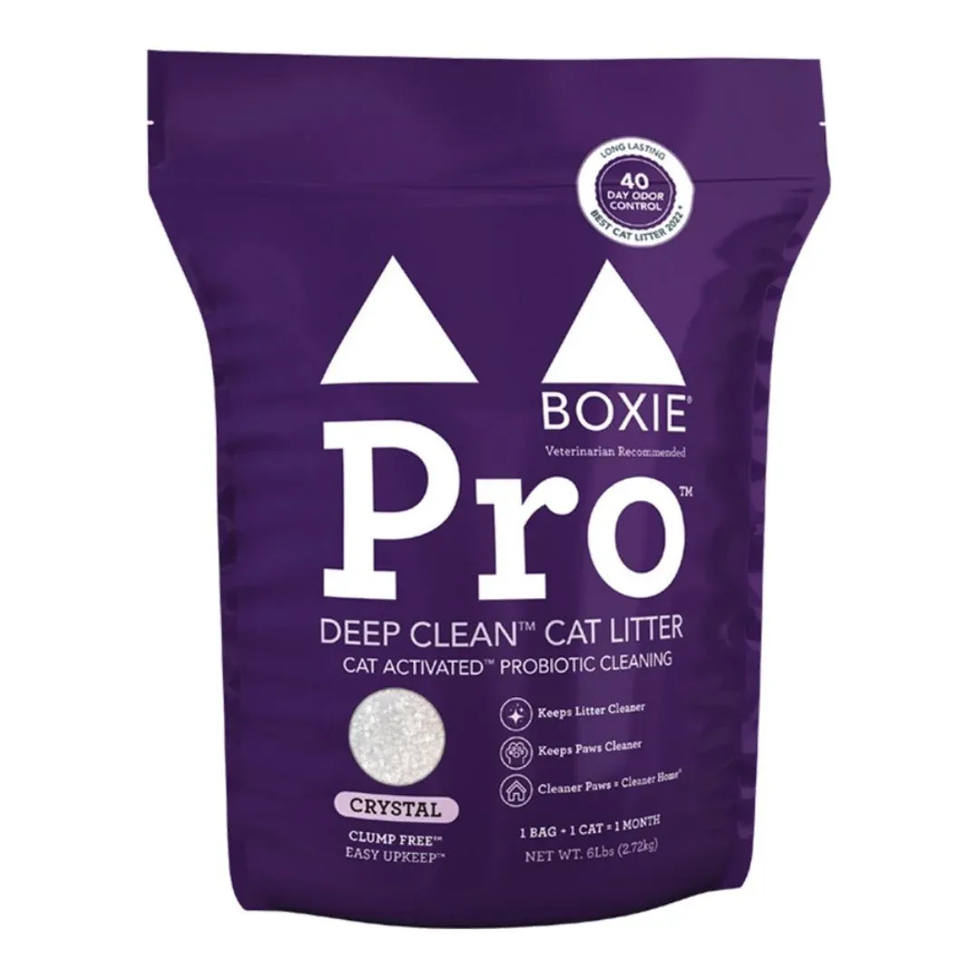 Boxiecat Cat Pro Crystal Probiotic Litter 6 lb