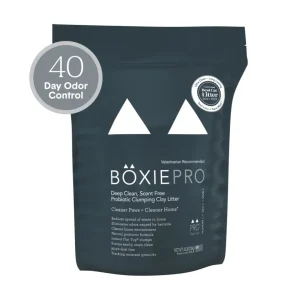 Boxiecat Cat Pro Scent, Free Deep Clean Clumping Litter, 16 lb
