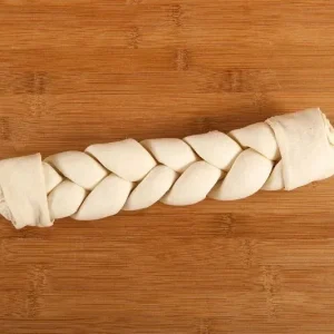 Braided Rawhide Retriever Dog Treat