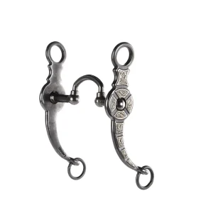 Brandon Anthony Low Port rection Silver Shank Bit
