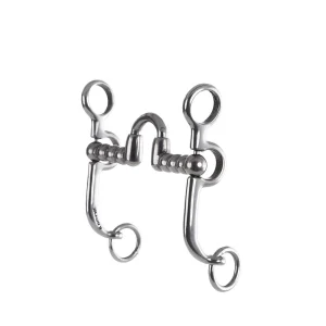 Brandon Anthony Low Port with Beaded Bars Short Shank Bit