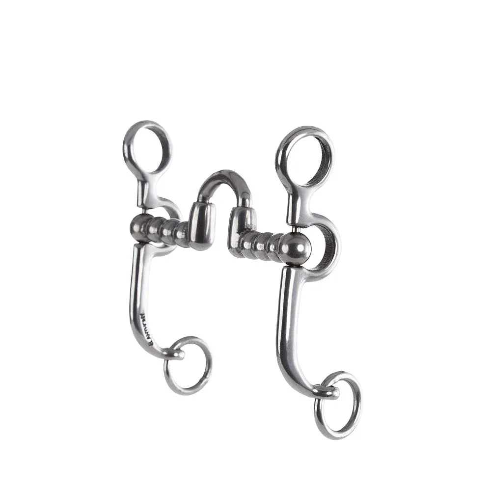 Brandon Anthony Low Port with Beaded Bars Short Shank Bit