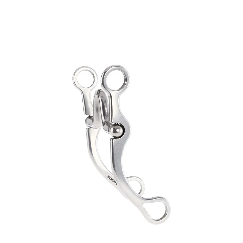 Brandon Anthony Solid High Port Silver Shank Bit - Image 2
