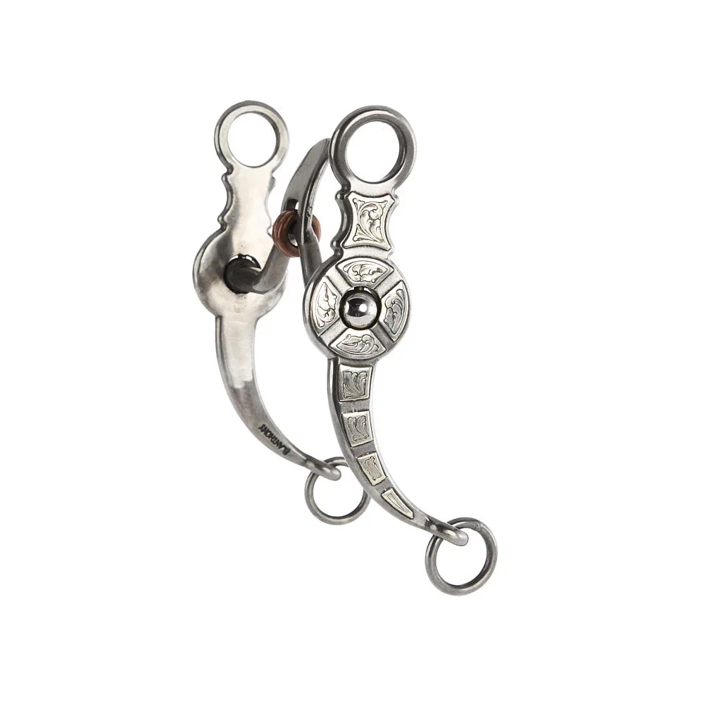Brandon Anthony Spoon with per Rings Silver Shank Bit - Image 2
