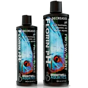 Brightwell Aquatics Florin pH- - Decreases pH, 2 Liters / 67.6 oz.
