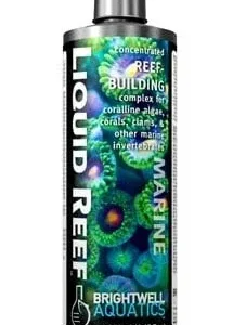 Brightwell Aquatics Liquid Reef - Reef Building Complex for Corals, Clams, 2 Liters / 67.6 oz.