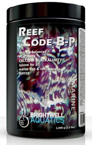 Brightwell Aquatics ReefCode B-P, Ionically Balanced Powered Calcium & Alkalinity, 20 kg.. / 44 lb.