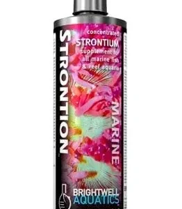 Brightwell Aquatics Strontion - Liquid Strontium Supplement for Reef Aquaria, 20 Liters / 5.3 gal.