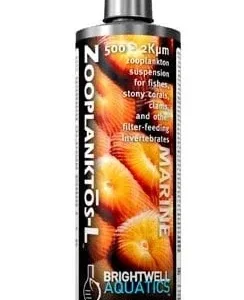 Brightwell Aquatics Zooplanktos-L - Zooplankton (large) 500-2,000 micron, 500 ml. / 17 oz.