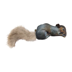 Browning® Squirrel Plush Squeaker Dog Toy